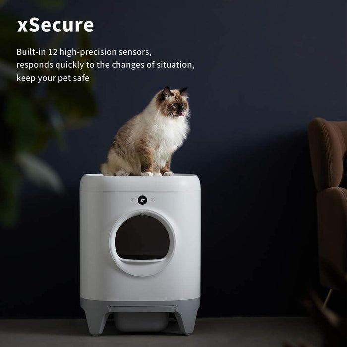 Liteira WC para Gatos - Inteligente Autolimpante, com eliminação de odores, PETKIT Pura X - PetDoctors - Loja Online