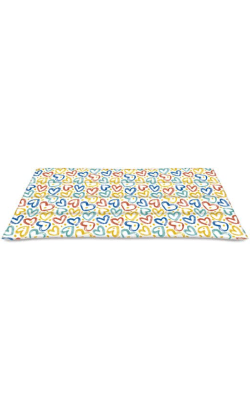 Manta Refrescante Rainbow Heart | 50x40 cm - PetDoctors - Loja Online