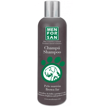 Menforsan Champô Intensificador para Pêlos Castanhos | 300 ml - PetDoctors - Loja Online