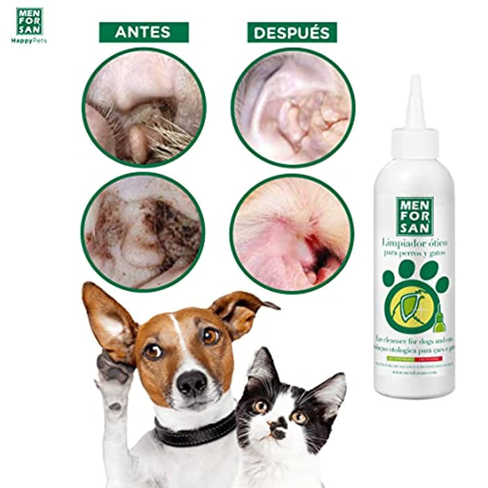 MENFORSAN para Limpeza de Orelhas de Cães e Gatos - 125 ML - PetDoctors - Loja Online