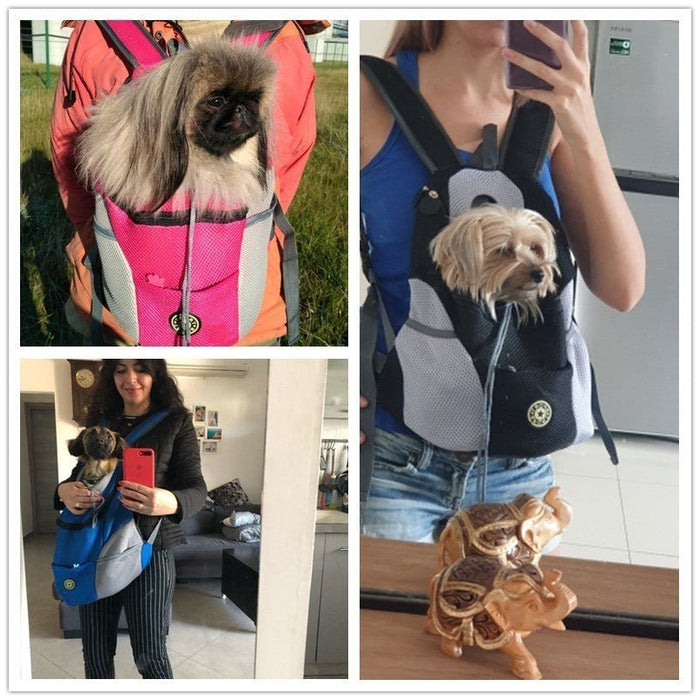 Mochila Transportadora para Cães de Raças Pequenas ou Gatos - PetDoctors - Loja Online