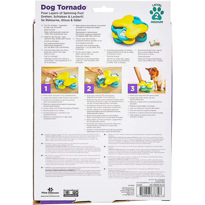 Nina Ottosson Brinquedo - Dispensador interativo de recompensas - Quebra-cabeças para cães - PetDoctors - Loja Online