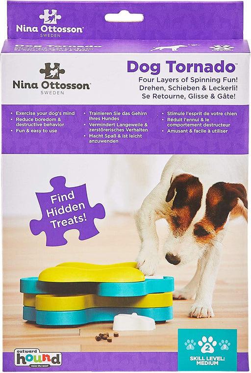 Nina Ottosson Brinquedo - Dispensador interativo de recompensas - Quebra-cabeças para cães - PetDoctors - Loja Online