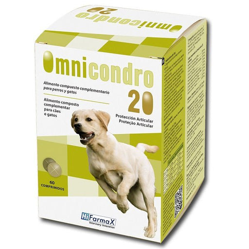 Omnicondro 20 Proteção Articular - 1 Blister de 6 Comprimidos - PetDoctors - Loja Online