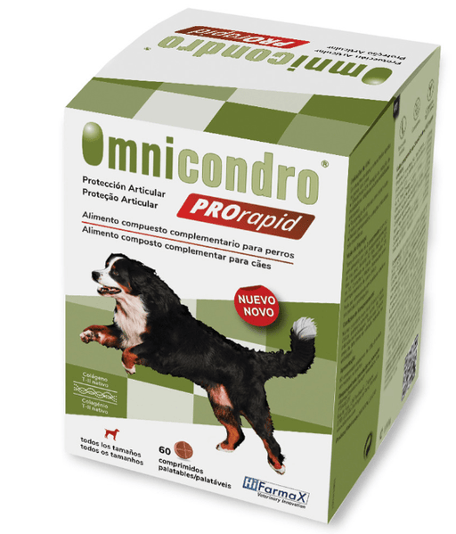 Omnicondro Prorapid (60 Comprimidos) - PetDoctors - Loja Online