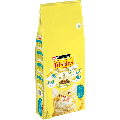 PURINA Friskies Gato Adulto | Atum e Legumes | 400 Gramas | 2 Kg - PetDoctors - Loja Online