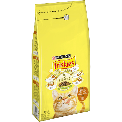 PURINA Friskies Gato Adulto | Frango, Peru e Azeitonas | 2 kg - PetDoctors - Loja Online