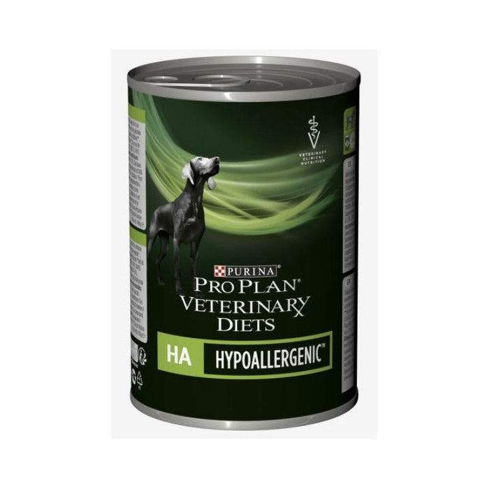 PURINA Pro Plan Veterinary Diet Canine HA - Hypoallergenic | Wet Mousse | 12 latas x 400 grams - PetDoctors - Loja Online