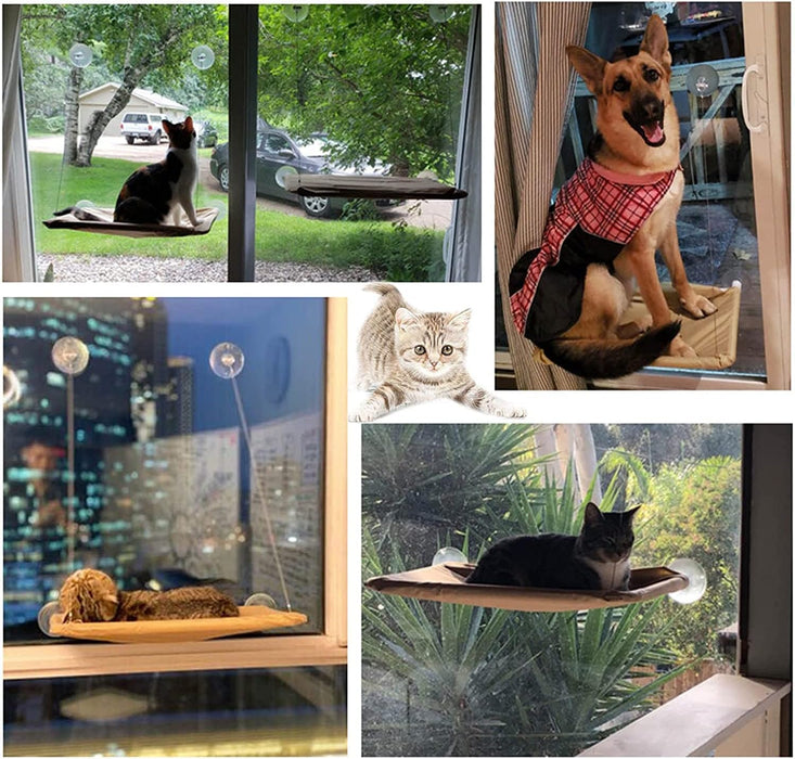 Rede para gatos, para banhos de sol, para janela, suporta até 15 kg - PetDoctors - Loja Online