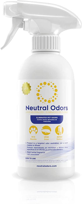 Removedor de odores de animais de estimação (pisos, tapetes, caixas de areia, etc.) - NEUTRAL ODORS - PetDoctors - Loja Online