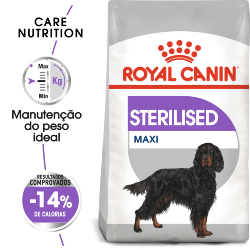 Royal Canin Dog Maxi Sterilised Adult | 3 Kg | 12 Kg - PetDoctors - Loja Online