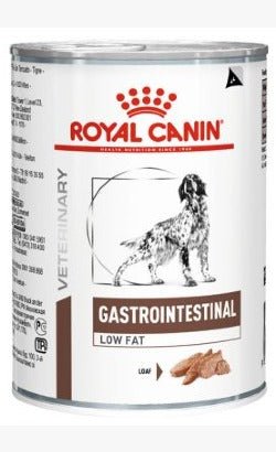 Royal Canin Gastro Intestinal Low Fat Wet 12 latas de 410 gramas - PetDoctors - Loja Online