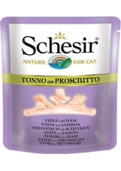 Schesir Cat Atum com Presunto em Caldo de Peixe (70 Gramas) - PetDoctors - Loja Online