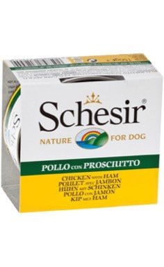 Schesir Dog: Filete de Frango com Presunto em Gelatina (150 Gramas) - PetDoctors - Loja Online