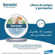 SERESTO Desparasitante Coleira para Gato (38 CM LARANJA) - PetDoctors - Loja Online