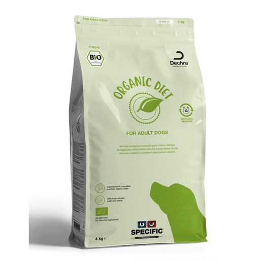 SPECIFIC C-BIO-D ADULT ORGANIC para Cão - 4 Kgs - PetDoctors - Loja Online
