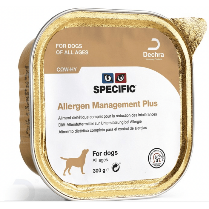 Specific Cão COW-HY Allergen Management Wet - Caixa com 6 Embalagens de 300 gramas cada - PetDoctors - Loja Online