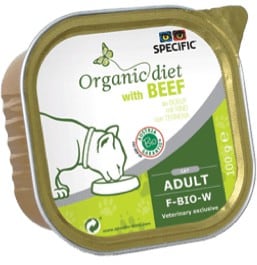 Specific Cat F-BIO-W Organic Beef Wet (Terrina) (100 gr) - PetDoctors - Loja Online