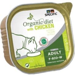 Specific Cat F-BIO-W Organic Chicken Wet (Terrina) (100 gr) - PetDoctors - Loja Online