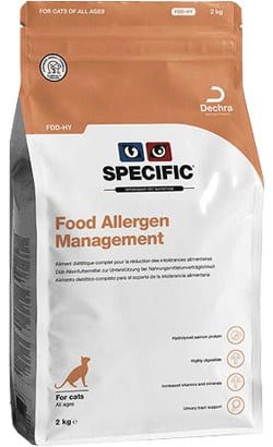 Specific Cat FDD-HY Food Allergy Management (400 Gramas) - PetDoctors - Loja Online
