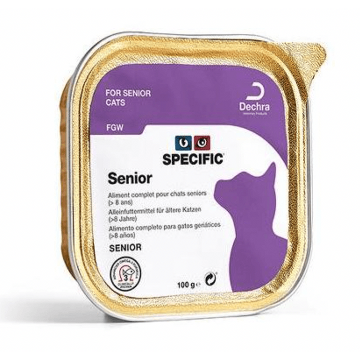 Specific Cat SENIOR FGW Adult Wet (Terrina) - 100 gramas - PetDoctors - Loja Online