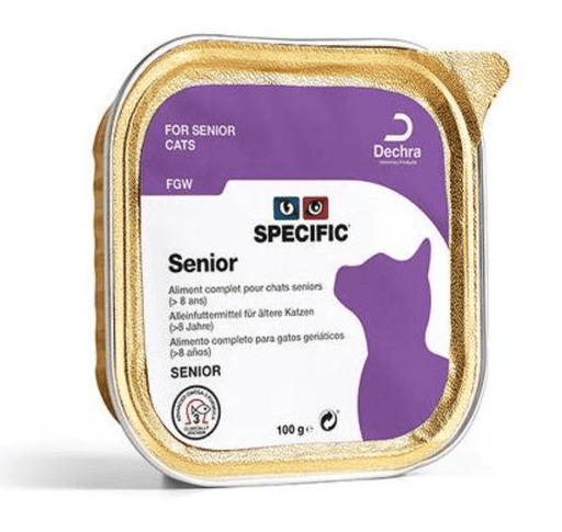 Specific Cat SENIOR FGW Adult Wet (Terrina) - Caixa com 7 Embalagens de 100 gramas cada - PetDoctors - Loja Online
