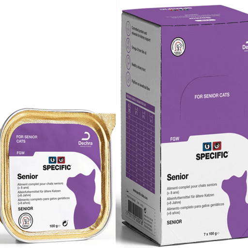 Specific Cat SENIOR FGW Adult Wet (Terrina) - Caixa com 7 Embalagens de 100 gramas cada - PetDoctors - Loja Online