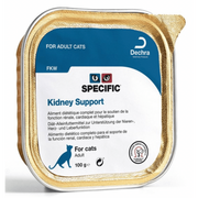 Specific Cat Specific FKW Kidney Support Wet (Terrina) - Caixa com 7 Embalagens de 100 gramas cada - PetDoctors - Loja Online