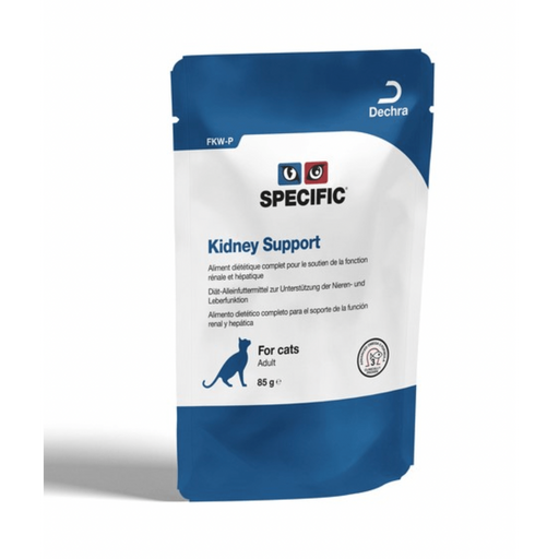 Specific Cat Specific FKW-P Kidney Support - Caixa com 12 Embalagens de 85 gramas cada - PetDoctors - Loja Online