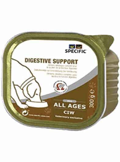 Specific Dog CIW Digestive Support | Wet (Terrina) - Caixa com 6 Embalagens de 300 gramas cada - PetDoctors - Loja Online