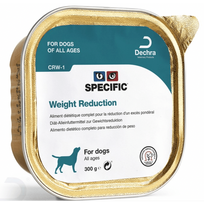 Specific Dog CRW-1 Weight Reduction (Terrina) (300 gr) - PetDoctors - Loja Online