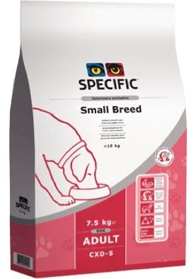 Specific Dog CXD-S Adult Small Breed (1 Kg) - PetDoctors - Loja Online