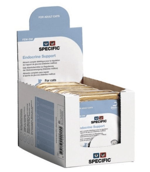 SPECIFIC FEW-DM Endocrine Support 7 Embalagens de 100 gramas = 700 gramas - PetDoctors - Loja Online