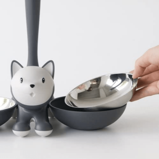 TAÇA PARA COMIDA/ÁGUA DE GATO "TIGRITO" (Alessi) - PetDoctors - Loja Online