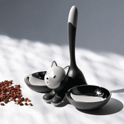 TAÇA PARA COMIDA/ÁGUA DE GATO "TIGRITO" (Alessi) - PetDoctors - Loja Online