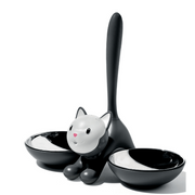 TAÇA PARA COMIDA/ÁGUA DE GATO "TIGRITO" (Alessi) - PetDoctors - Loja Online
