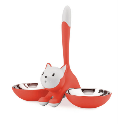 TAÇA PARA COMIDA/ÁGUA DE GATO "TIGRITO" (Alessi) - PetDoctors - Loja Online