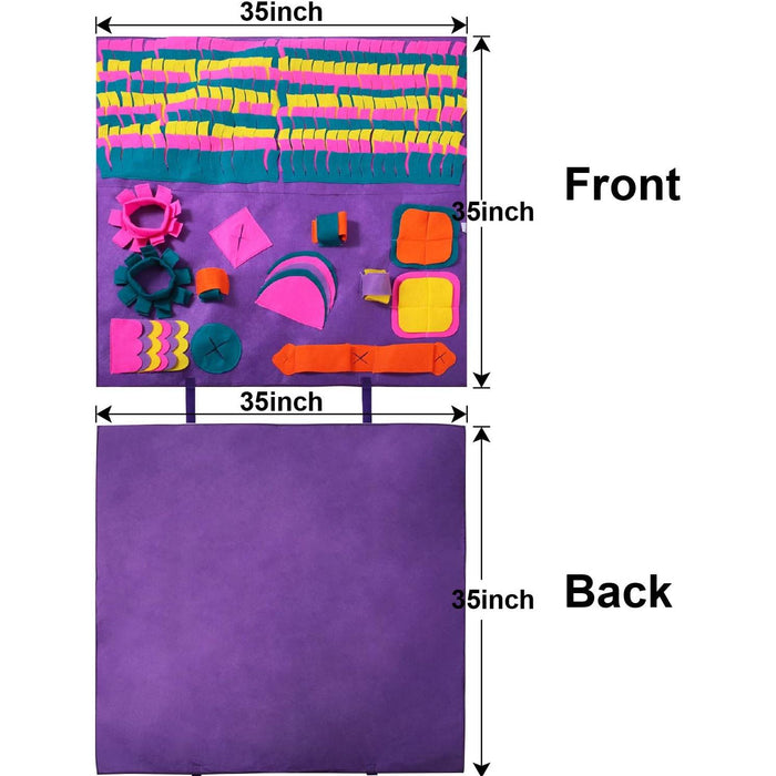 Tapete Interativo para cães, grande 90 x 90 cm Snuffle Mat - PetDoctors - Loja Online