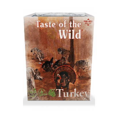 Taste of the Wild Canine Formula Turkey | Wet (Terrina) | 7 x 390 gramas | Ração Húmida para Cães - PetDoctors - Loja Online