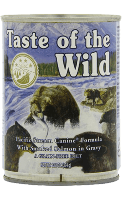 Taste of the Wild Pacific Stream Canine Formula | Wet (Lata) | 12 x 390 gramas | Ração Húmida para Cães - PetDoctors - Loja Online
