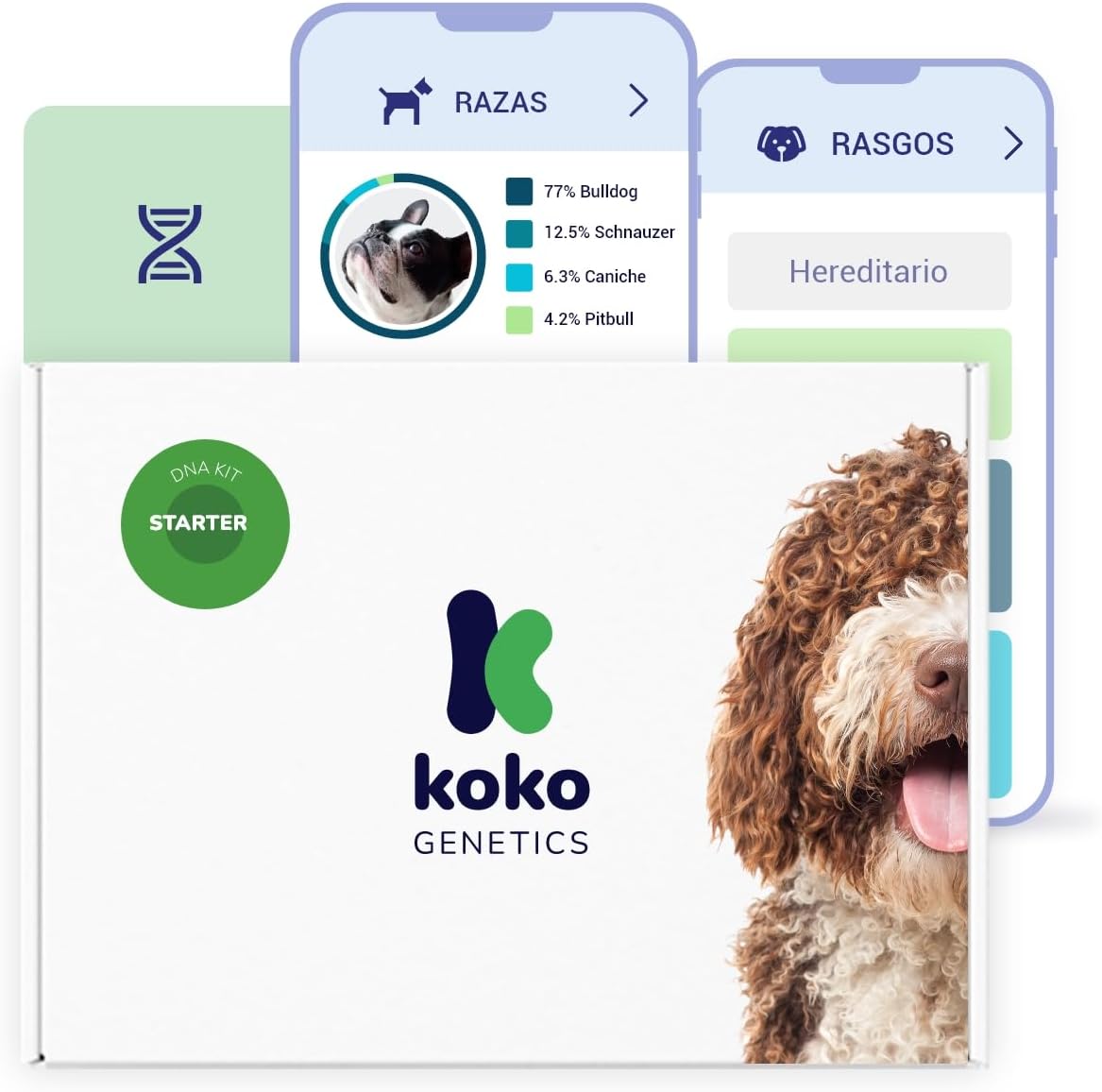 DNA Test for Starter Dogs (Breed and characteristic reports