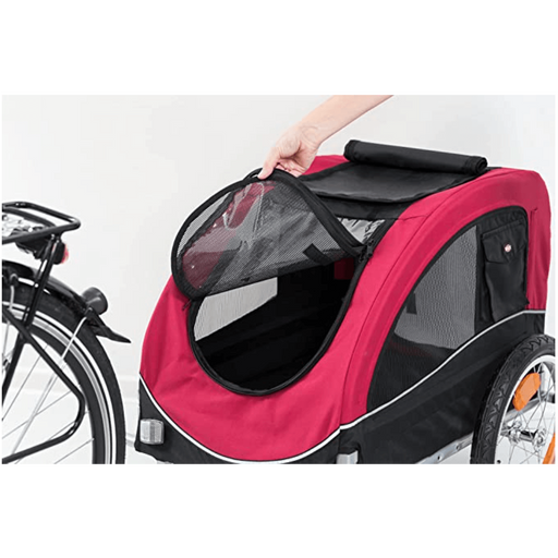 TRIXIE Trailer para Bicicleta para Transporte de Cães - PetDoctors - Loja Online