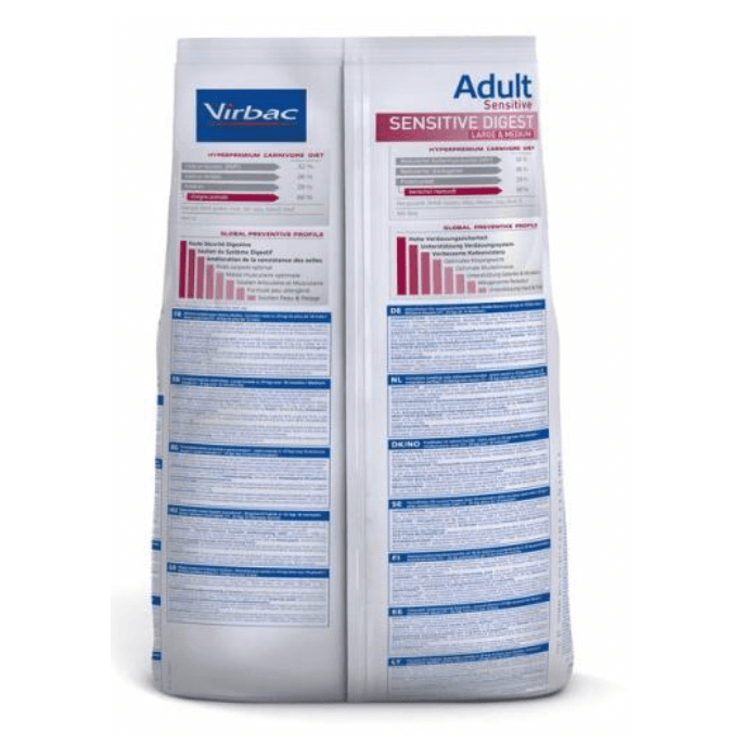 Virbac ADULT DOG SENSITIVE DIGEST LARGE & MEDIUM - PetDoctors - Loja Online