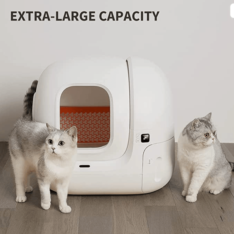 WC / Sanitário para gatos com auto-limpeza xSecure /eliminação de odores /App Controlo automático para vários gatos - PetDoctors - Loja Online