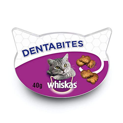 Whiskas Dentabites - Snacks para a Higiene Oral dos Gatos (Pack de 8 x 40g) - PetDoctors - Loja Online