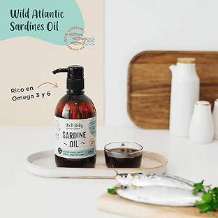 Wolf Belly Cápsulas óleo de peixe para cães e gatos, 100% natural (60 cápsulas) Ômega 3 cães, anti-inflamatório para cães, pele mais saudável e brilhante, óleo de sardinhas para gatos - PetDoctors - Loja Online